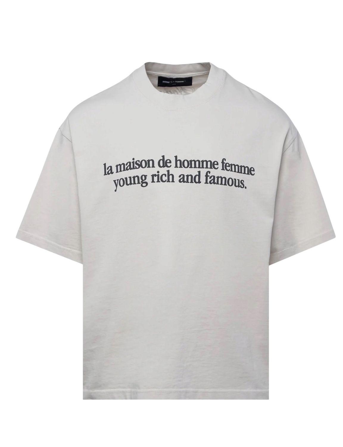 HOMME FEMME Destroyed Maison Tee