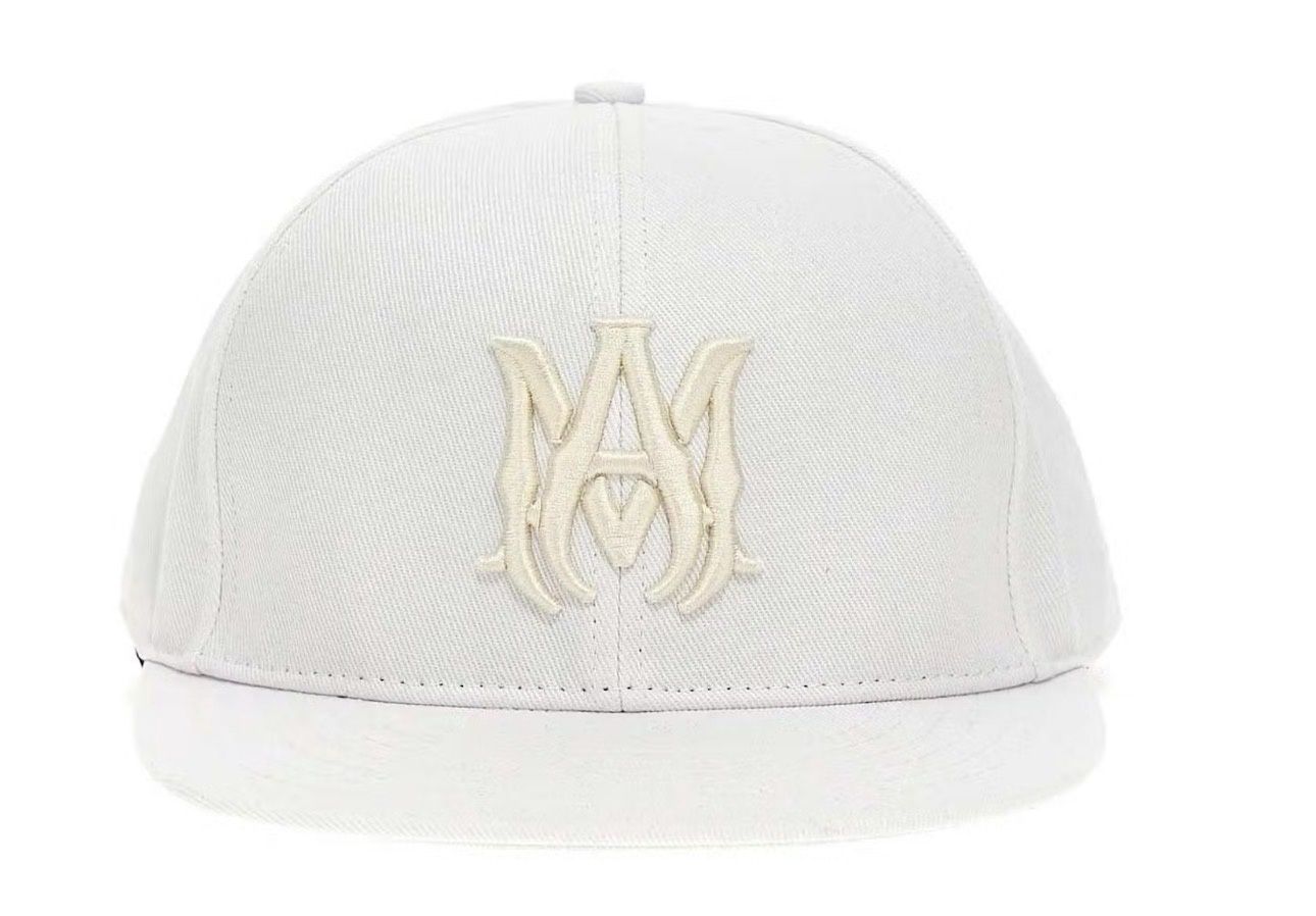 Amiri MA Fitted Cap White