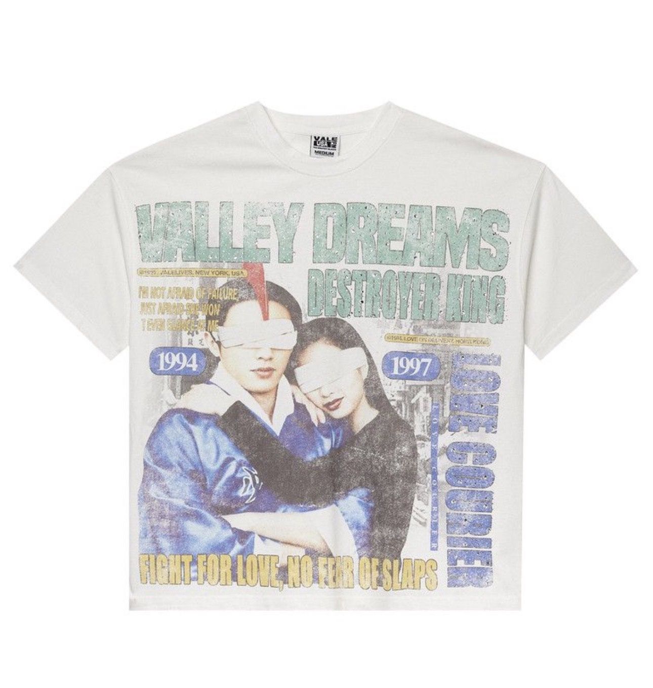 Vale Forever Robot Bling Tee White