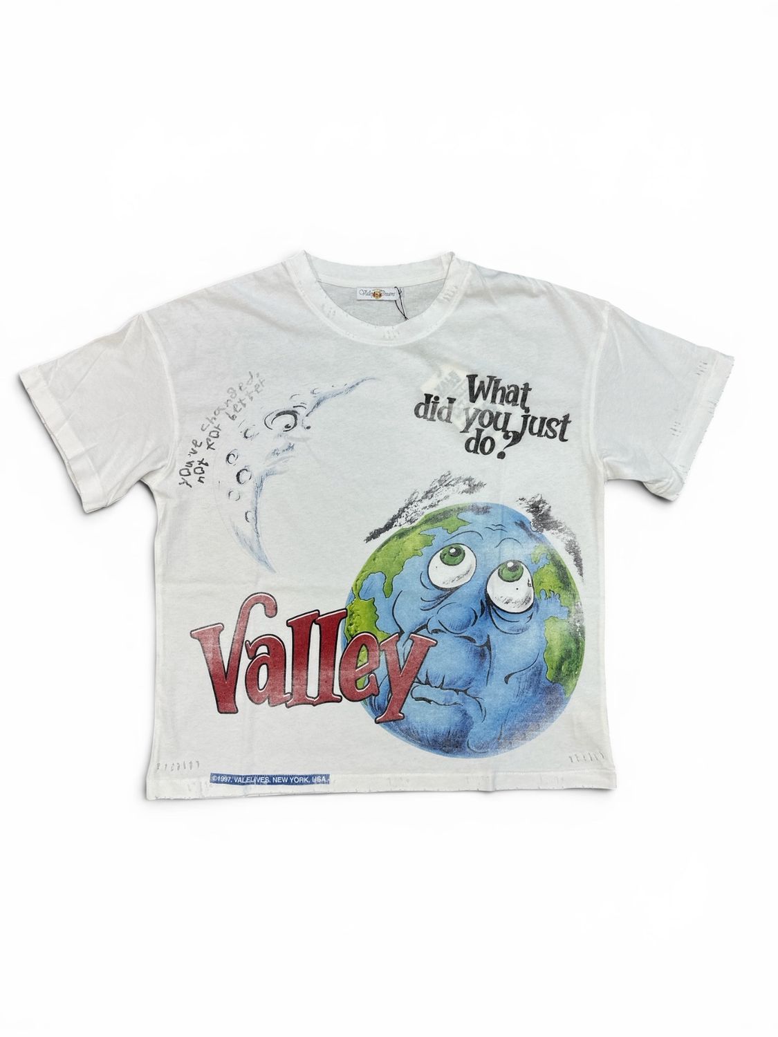 Vale Forever World Peace Tee White