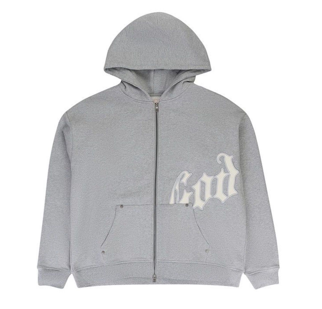 Godspeed OG Logo V2 Hoodie Heather Grey