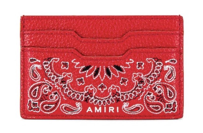 Amiri Bandana Card Holder