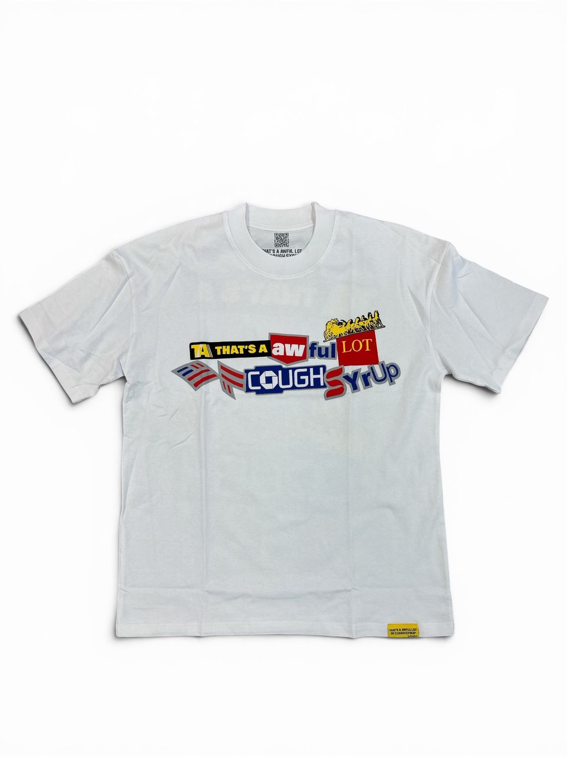 Thats A Awful Lot Of Cough Syrup Bank Tee White