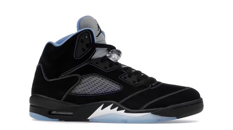 Jordan 5 Retro Black University Blue