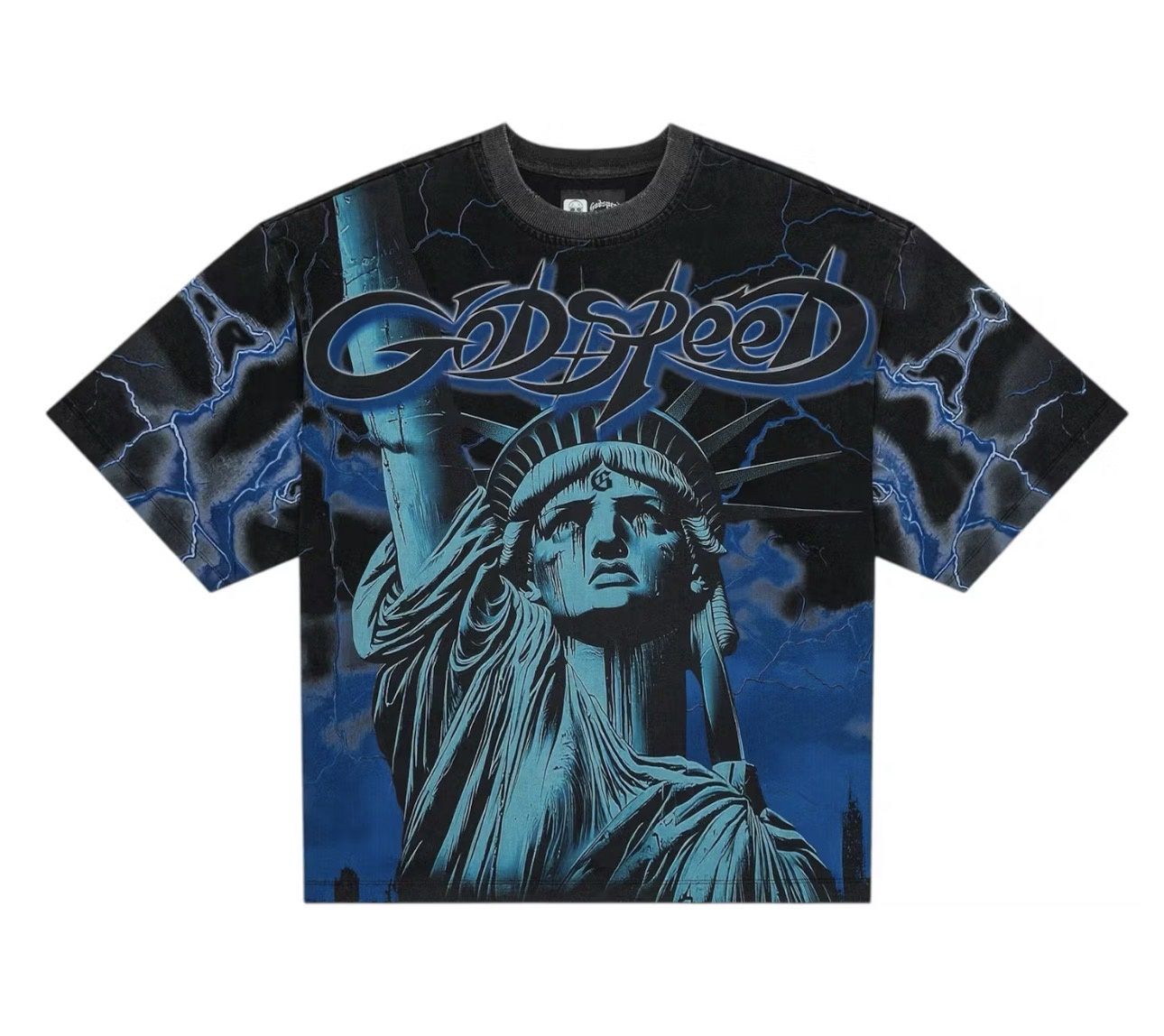Godspeed Voltage T Shirt LA Blue