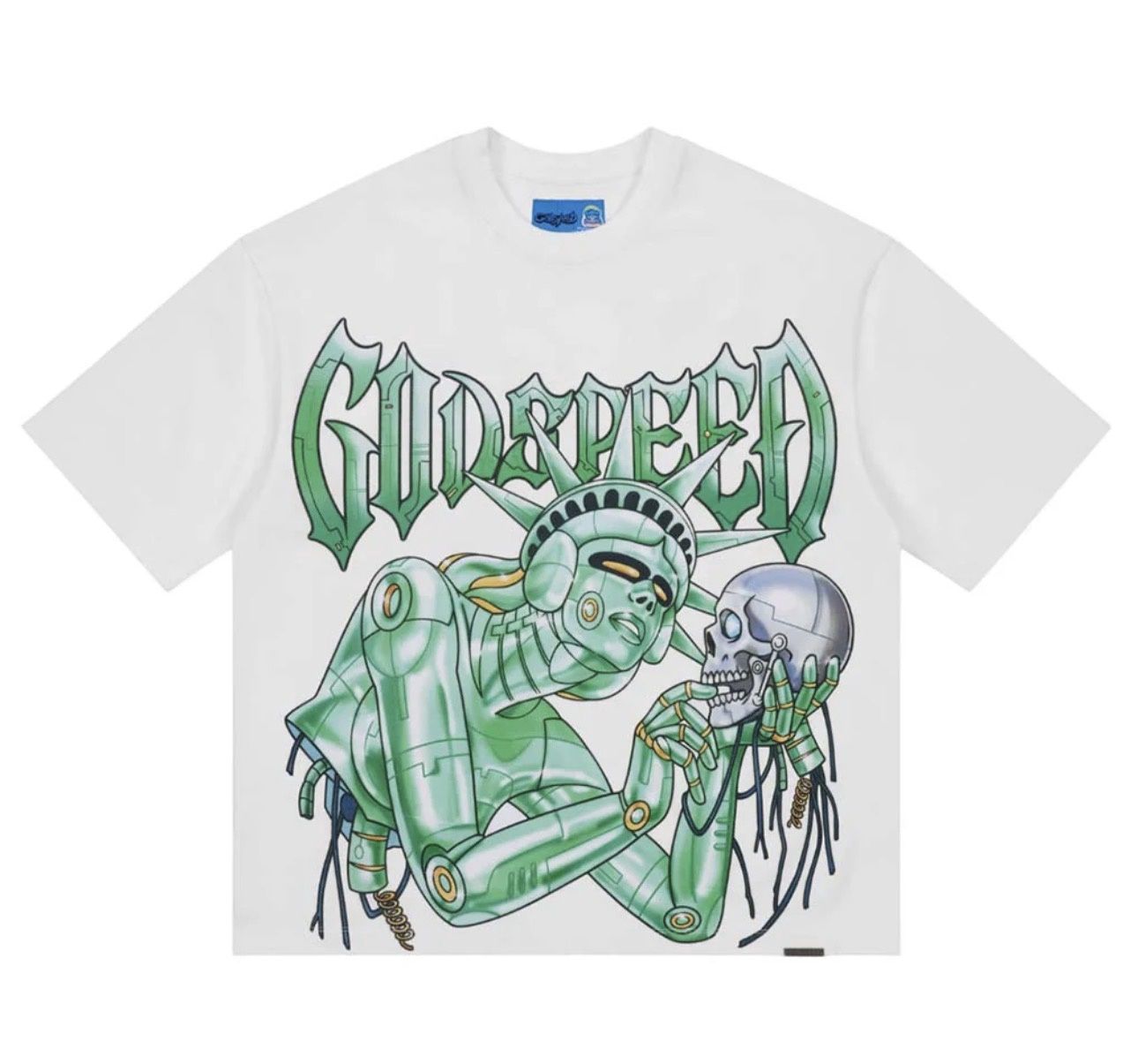 Godspeed Freedoms Protocol T-Shirt White