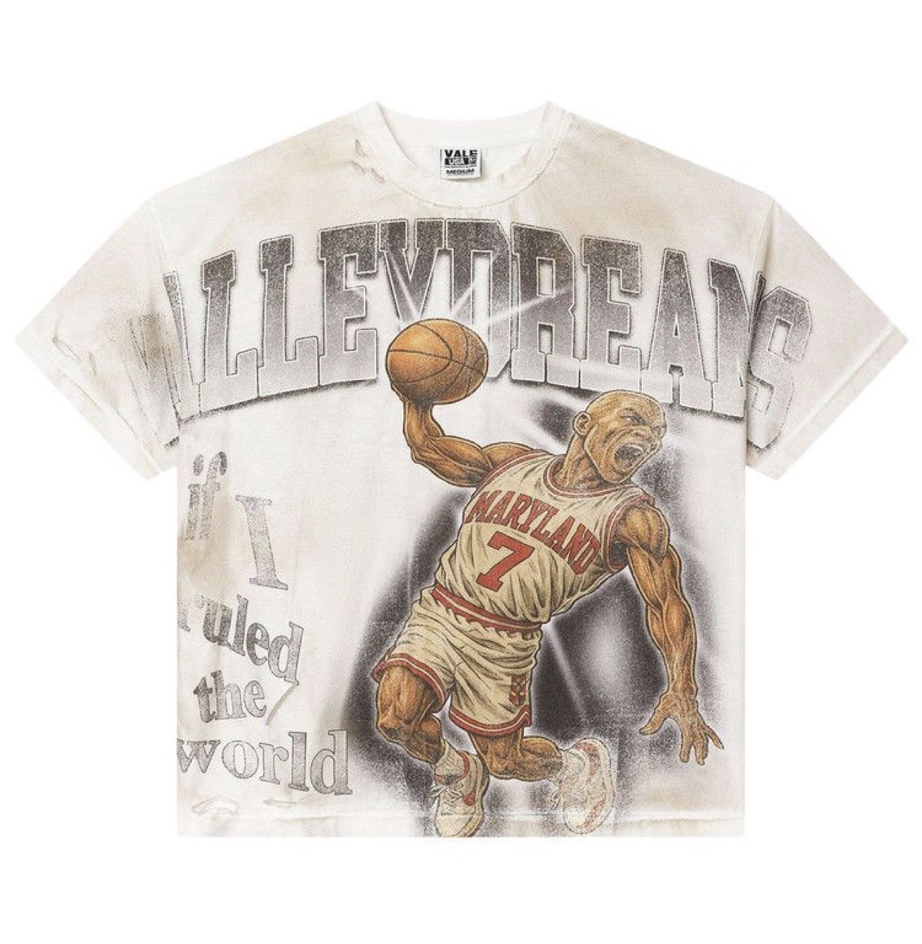 Vale Forever Slam Tee Off/White