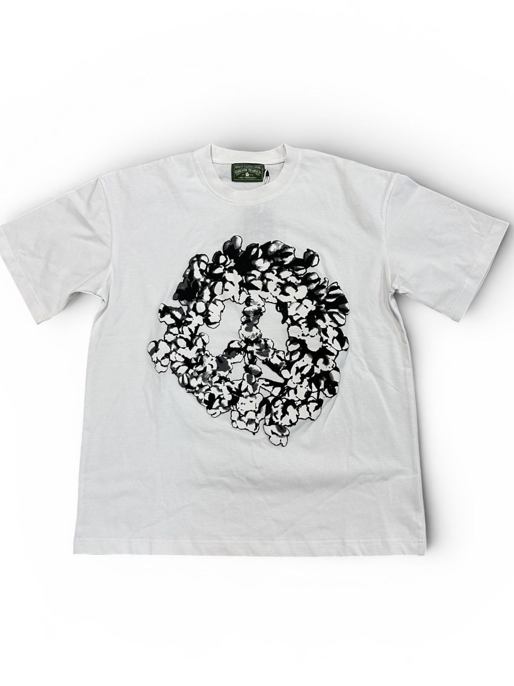 Denim Tears Wrath Peace University Tee White