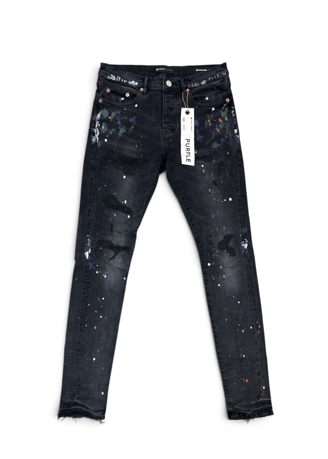 Purple Brand Paint Splatter Multi