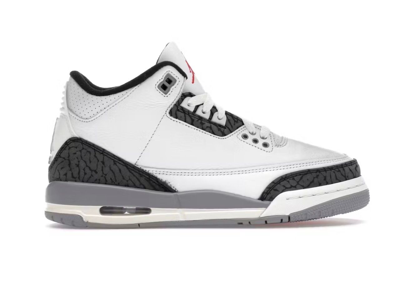 Air Jordan 3 Cement Grey (GS)