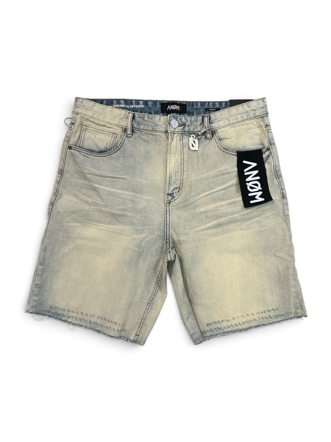 Anom Denim Frame Denim Short Light Blue
