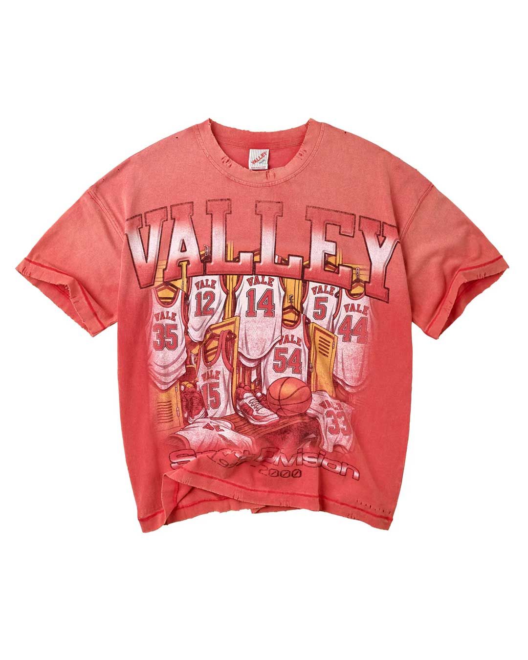 Vale Forever Bleacher Tee Red