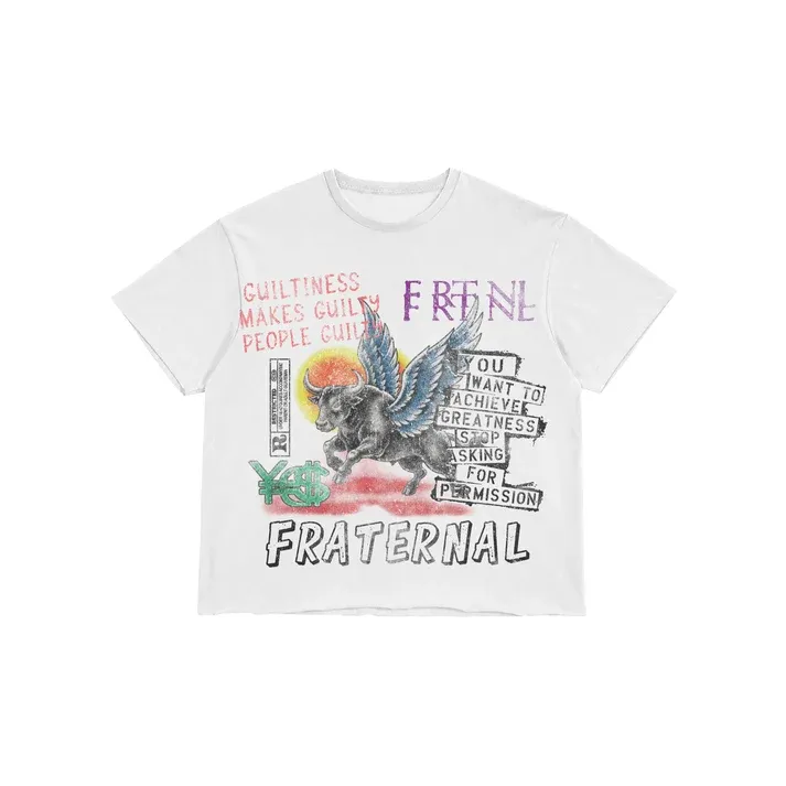 Fraternal Bulls Have Wings T Shirt