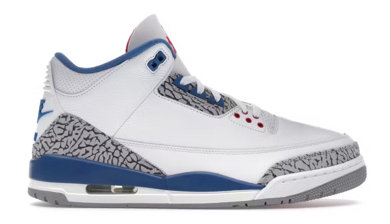 Jordan 3 True Blue