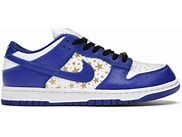 Nike Dunk Low Supreme Stars Hyper Royal