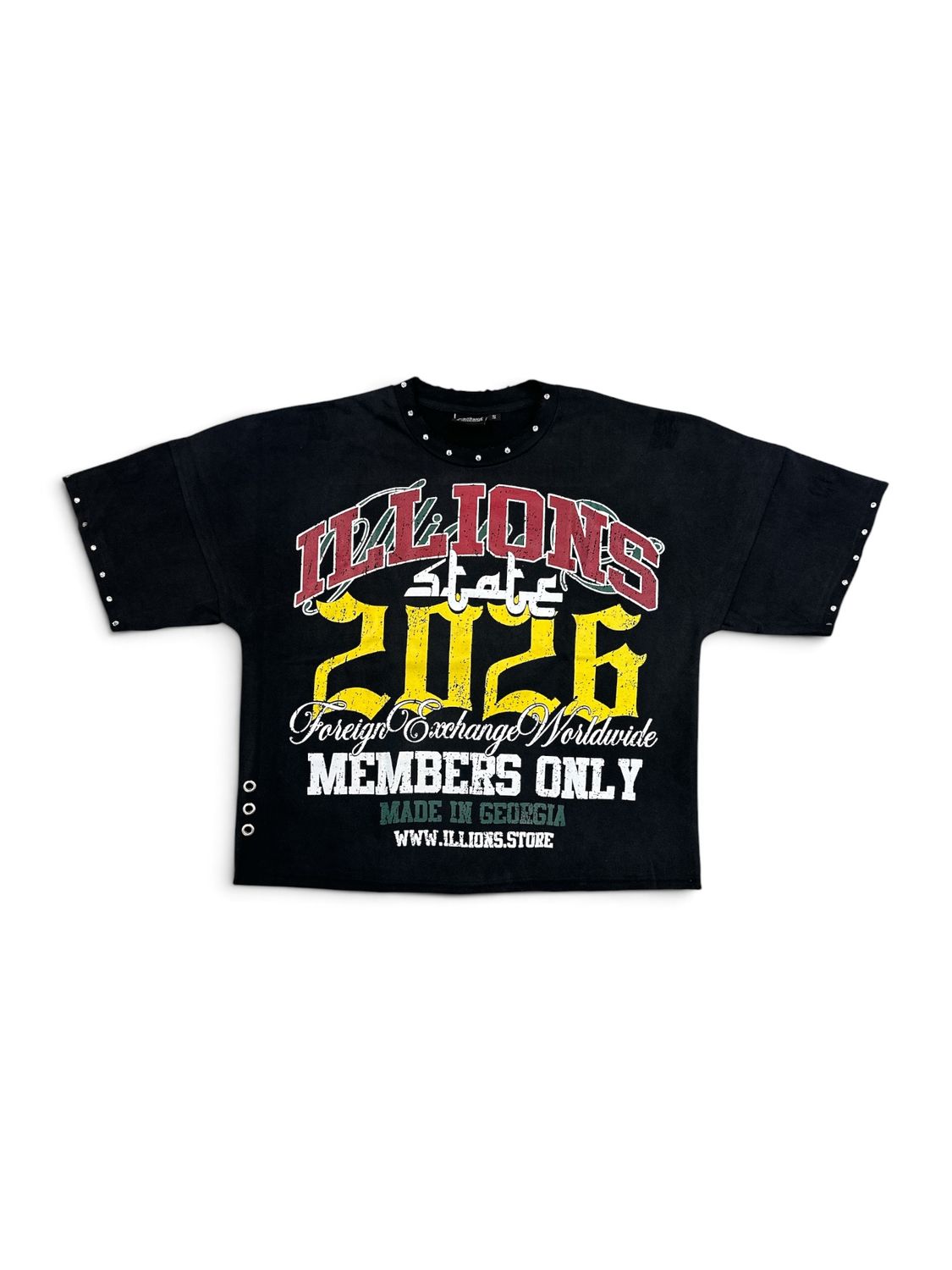 ?illions Less Talk More Pape Tee Black