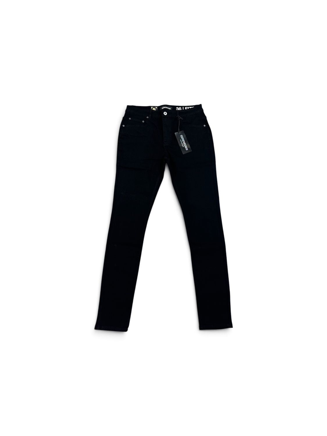 Serenade Black Slim Fitted Denim