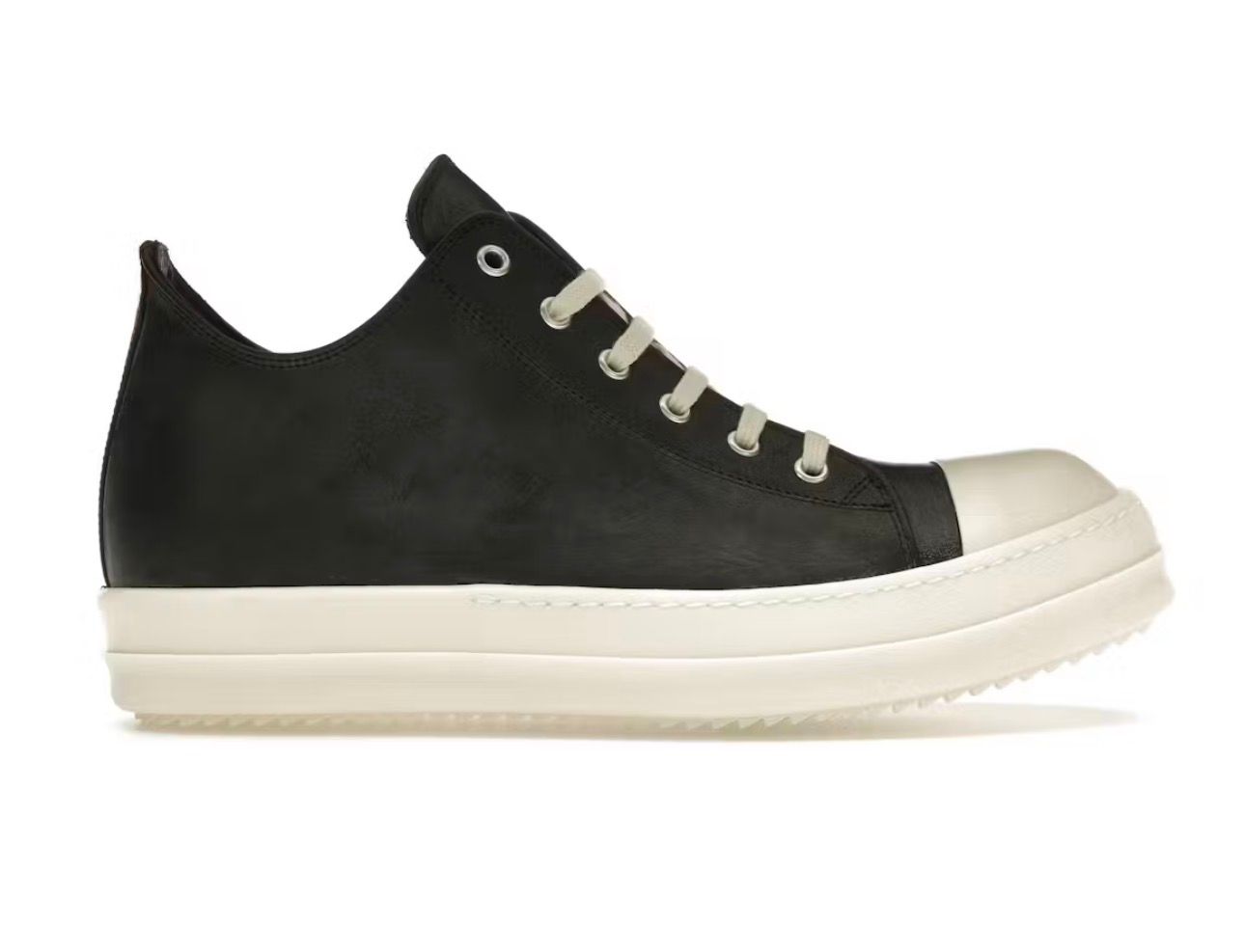Rick Owens Lido Low Sneaks Black Milk
