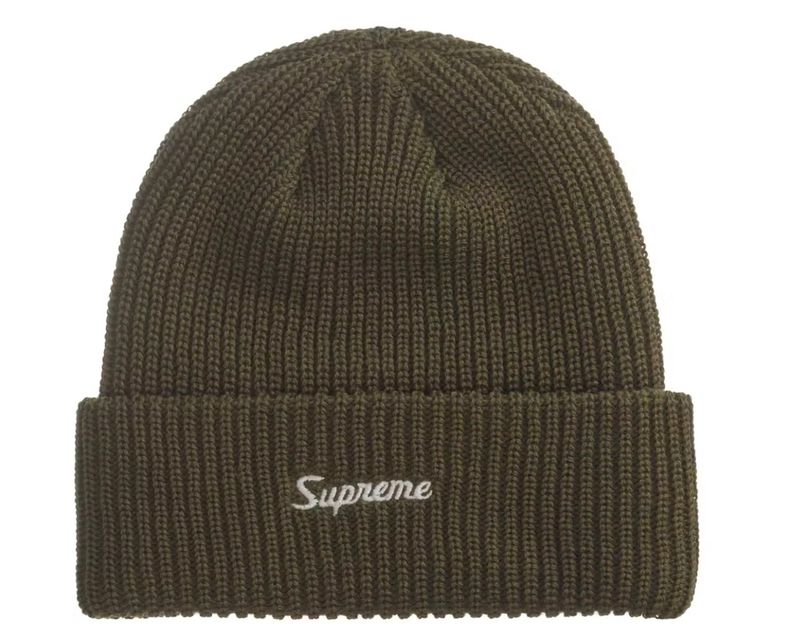 Supreme Loose Gauge Beanie Olive