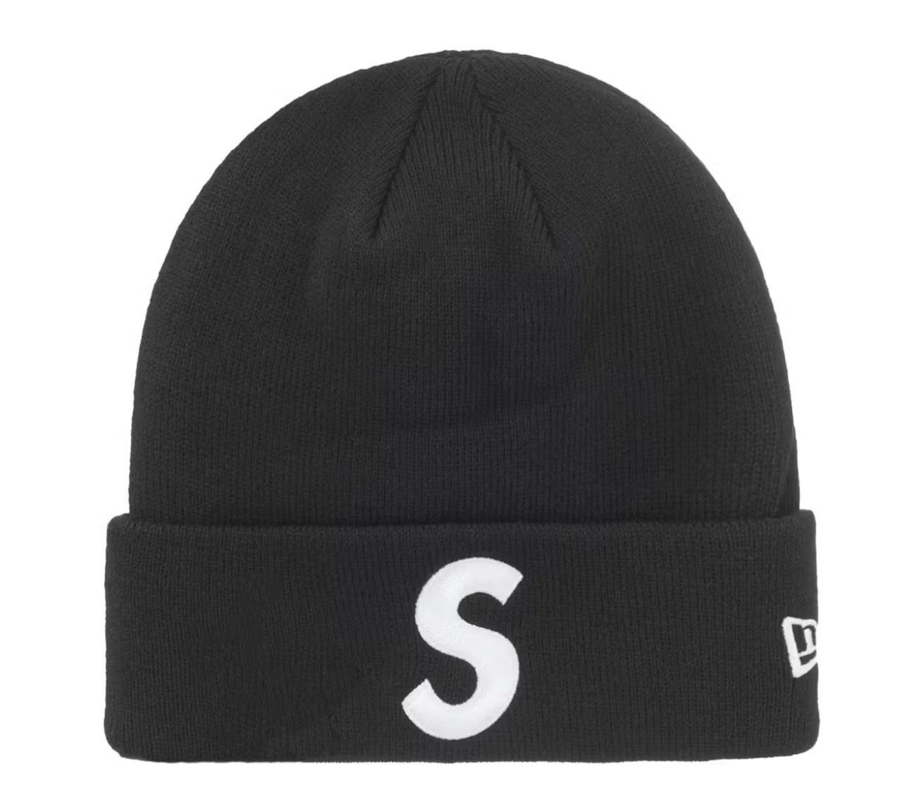 Supreme New Era S Logo Beanie (Black)