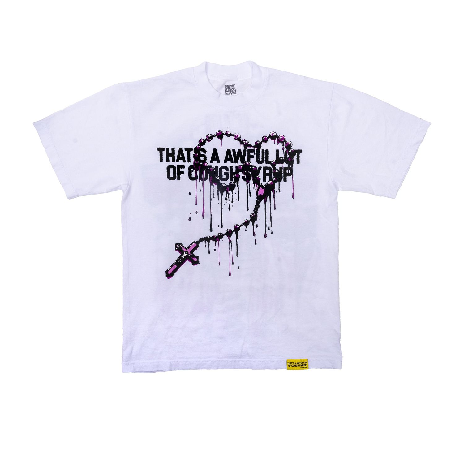 That's A Awful Lot Of Cough Syrup Rosary Graphic T Shirt