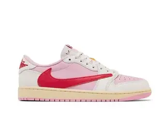 Jordan 1 Low OG SP Travis Scott Tropical Pink