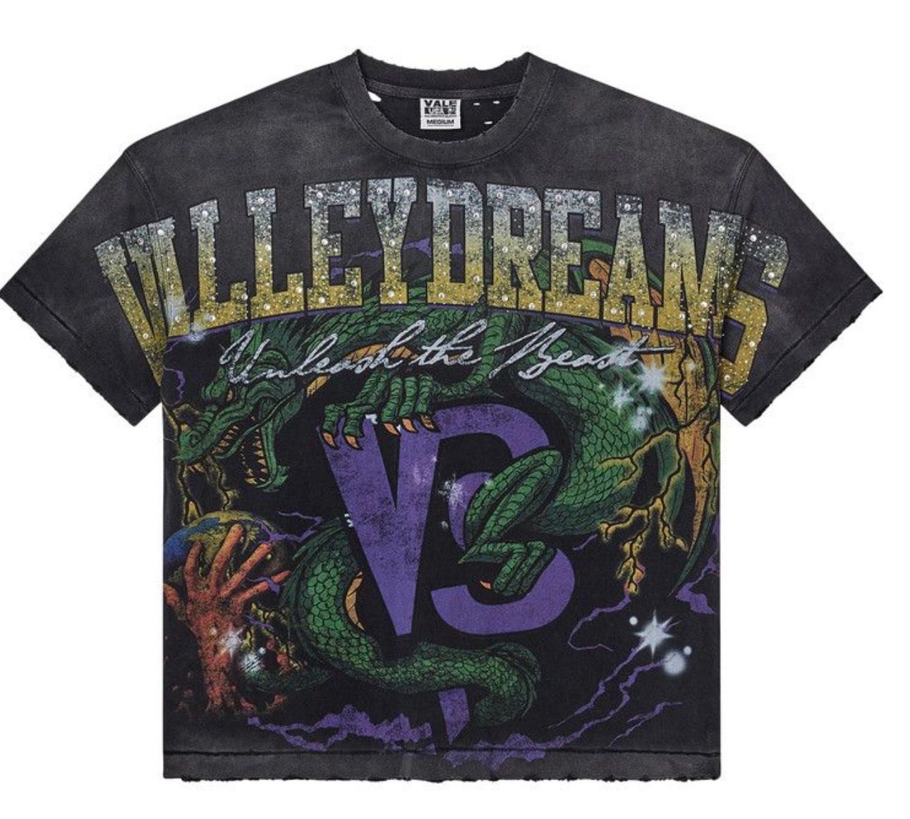 Vale Forever Enter The Dragon Tee Black