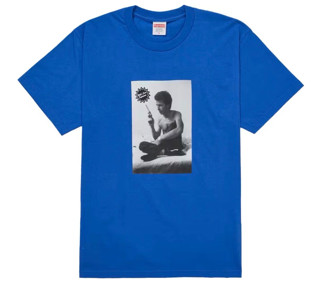 Supreme Larry Clark G*n Tee Blue