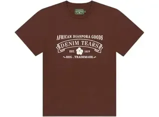 Denim Tears ADG T-Shirt Brown