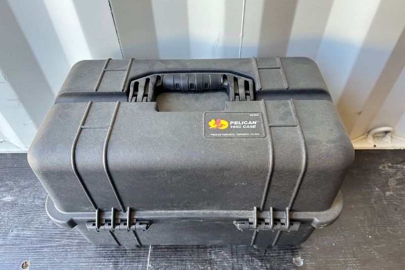 PELICAN 1460 PROTECTOR CASE (BLACK) - NEW SURPLUS