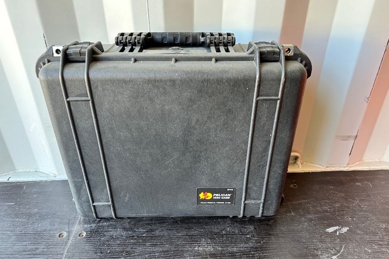 PELICAN CASE, PROTECTOR SERIES, BLACK, PELICAN - PELICAN CASES - PE-CA-BL-1550, NEW SURPLUS, SOLD PER EACH