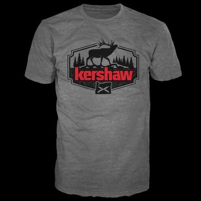 KS-SHIRTKERELKS - KERSHAW T-SHIRT - BACKCOUNTRY LIFE, SMALL, NEW, SOLD PER EACH