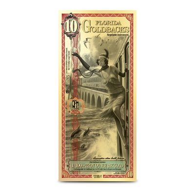 10 GOLDBACK
