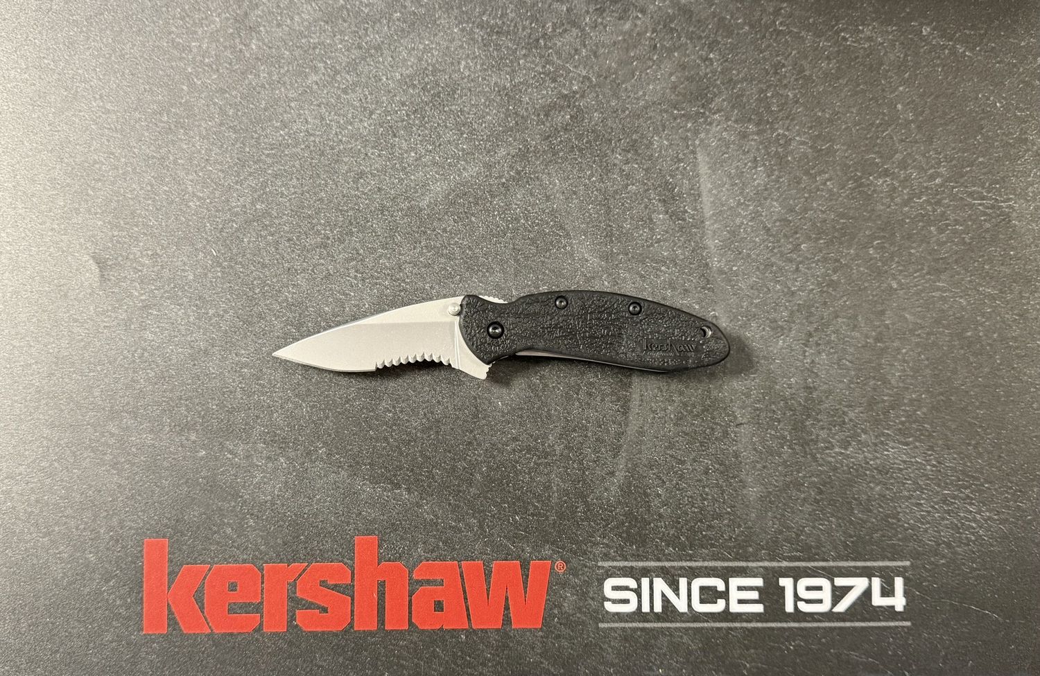 KS-1620ST - SCALLION, SERRATED - KERSHAW KNIVES - MODEL 1620ST, NEW, SOLD PER EACH