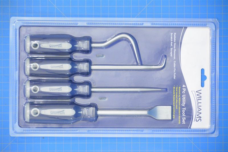 Mini Pick &amp; Hook, 4-Piece Set — Williams Industrial Tools (JHW40251)