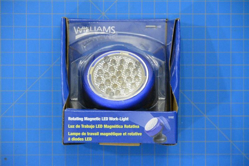 LED Rotating Worklight — Williams Industrial Tools (JHW5102)