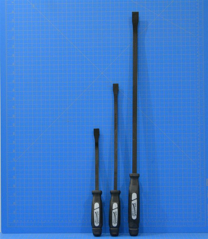Prybars — Screwdriver Type, 3-Piece Set — Williams Industrial Tools (JHWC-803)