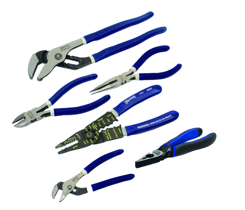 General Service Pliers Set — Williams Industrial Tools (JHWPLS-6A)