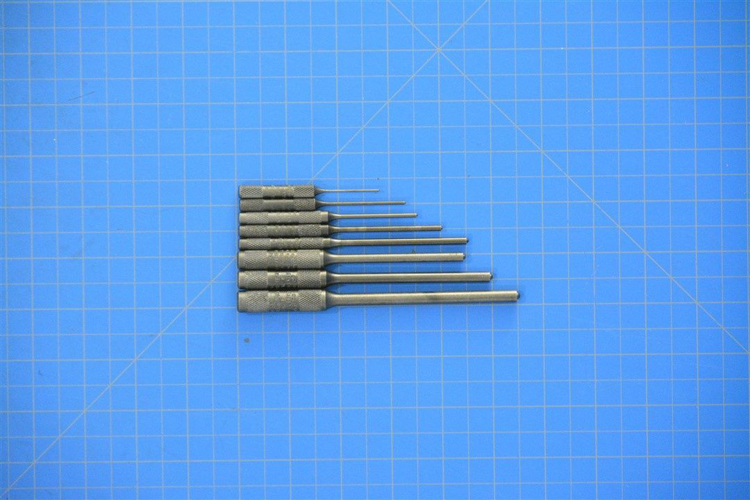 8-Piece Pilot Punch Set — Williams Industrial Tools (JHWPS-8)