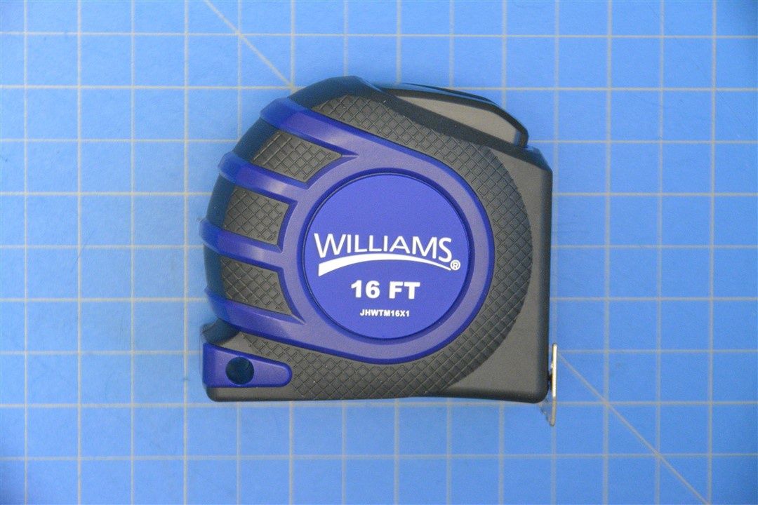 16 ft. Tape Measure — Williams Industrial Tools (JHWTM16X1)