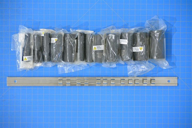 3/8&quot; Drive Deep Impact Socket Set, 12-Point, SAE, 12 Pieces — Williams Industrial Tools (JHW36922)