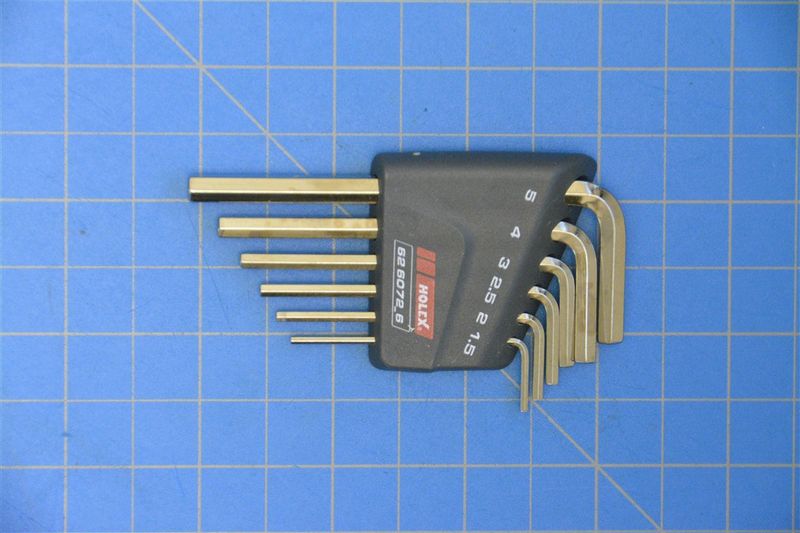 626072 6 - KEY, L-WRENCH, SET, NE-EA