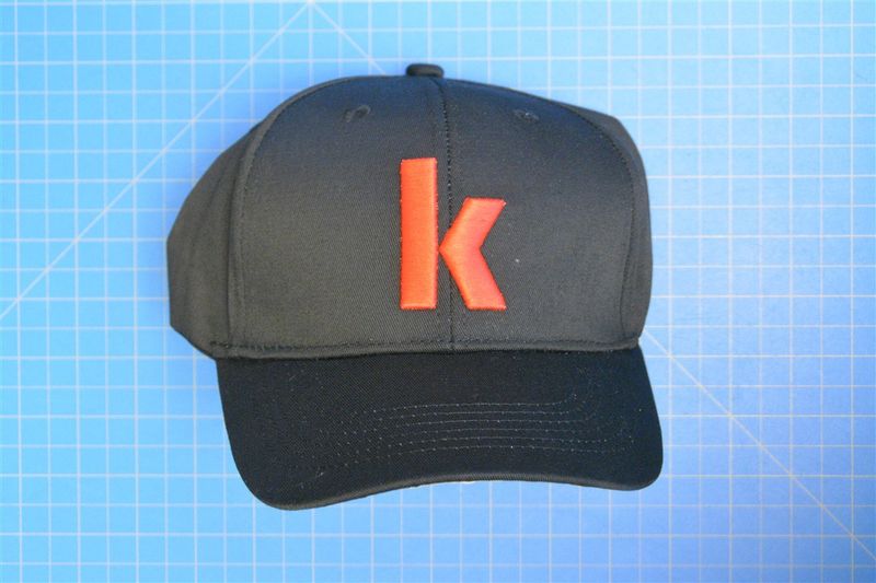 BOLD KERSHAW &quot;K&quot; CAP - BLACK