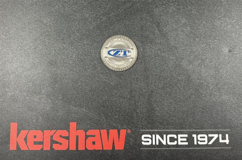 ZERO TOLERANCE CHALLENGE COIN - EXPERIENCE IT