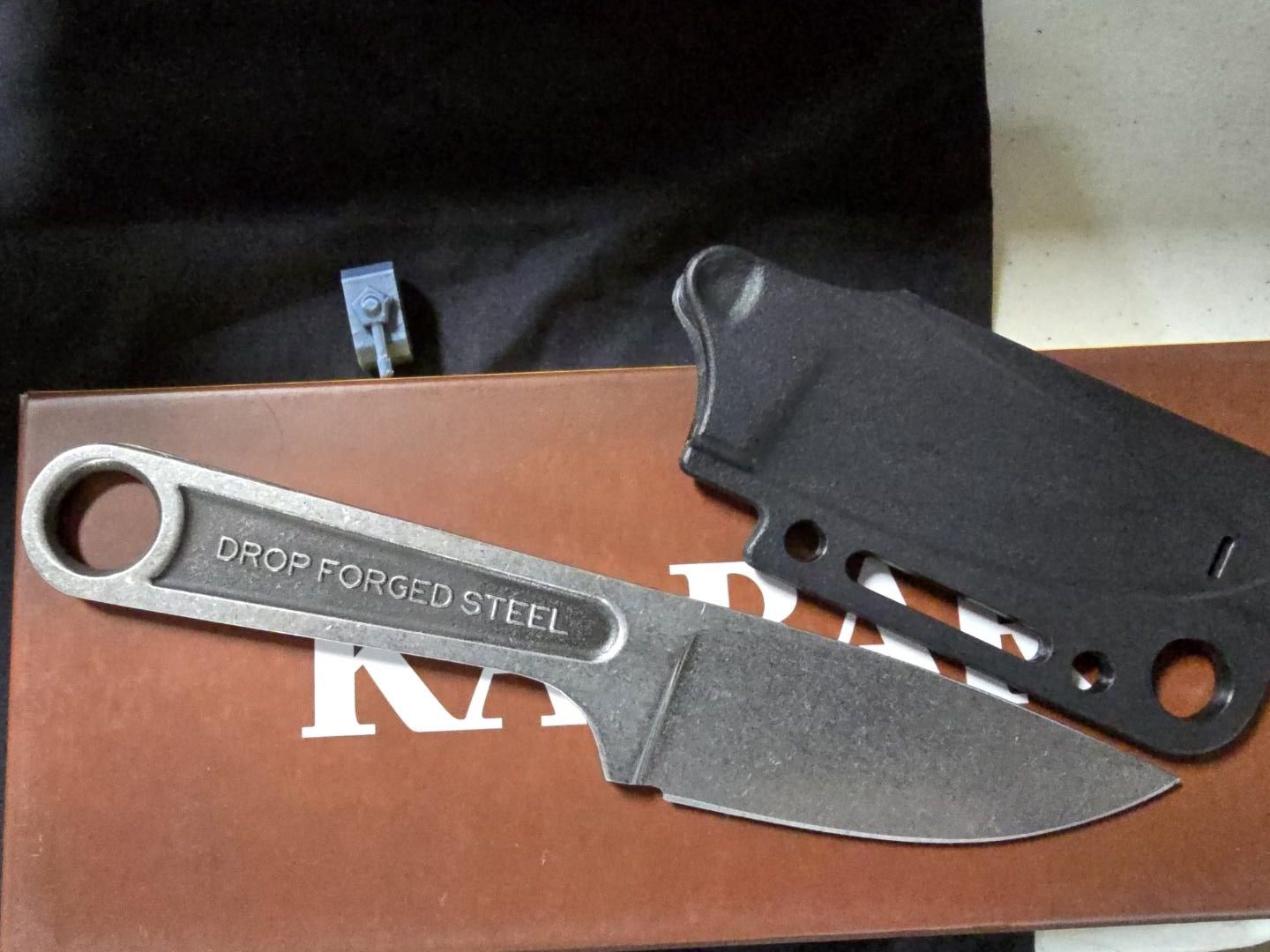 K-BAR - FIXED BLADE DROP FORGED STEEL