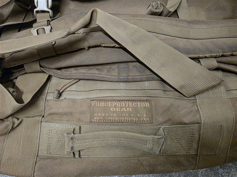 ForceProtector Gear® Long-Range Deployment &amp; Travel Bag – Coyote Brown