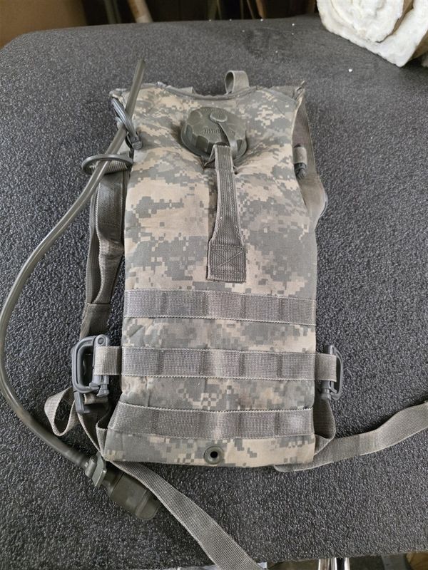 Military Hydration Carrier – ACU Camo Tactical Water Bladder Pack