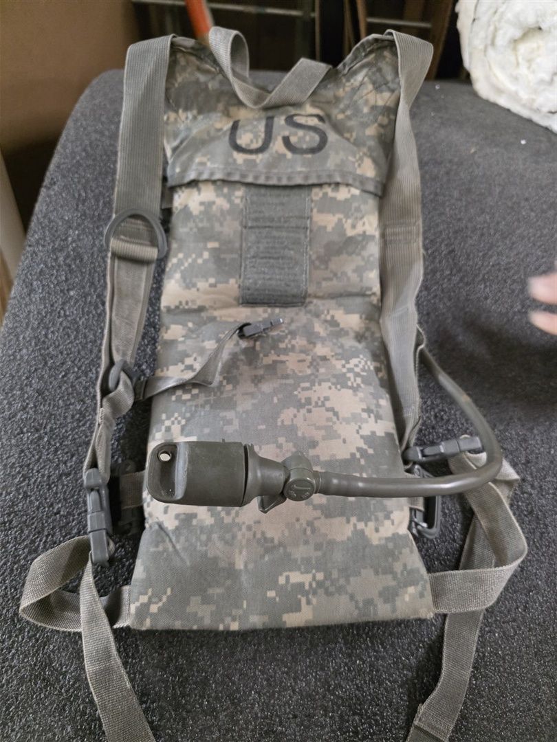 Military Hydration Carrier – ACU Camo Tactical Water Bladder Pack