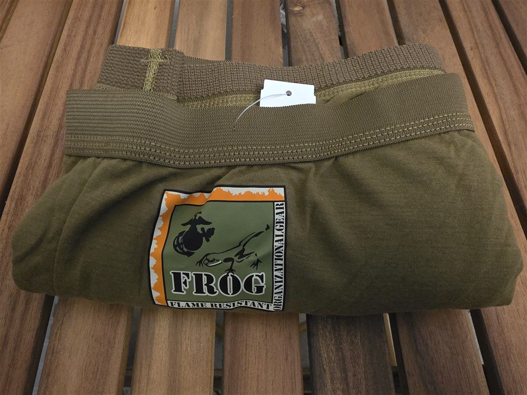 USMC FROG Flame-Resistant Thermal Underlayer Pants — Olive Drab, Size: XL