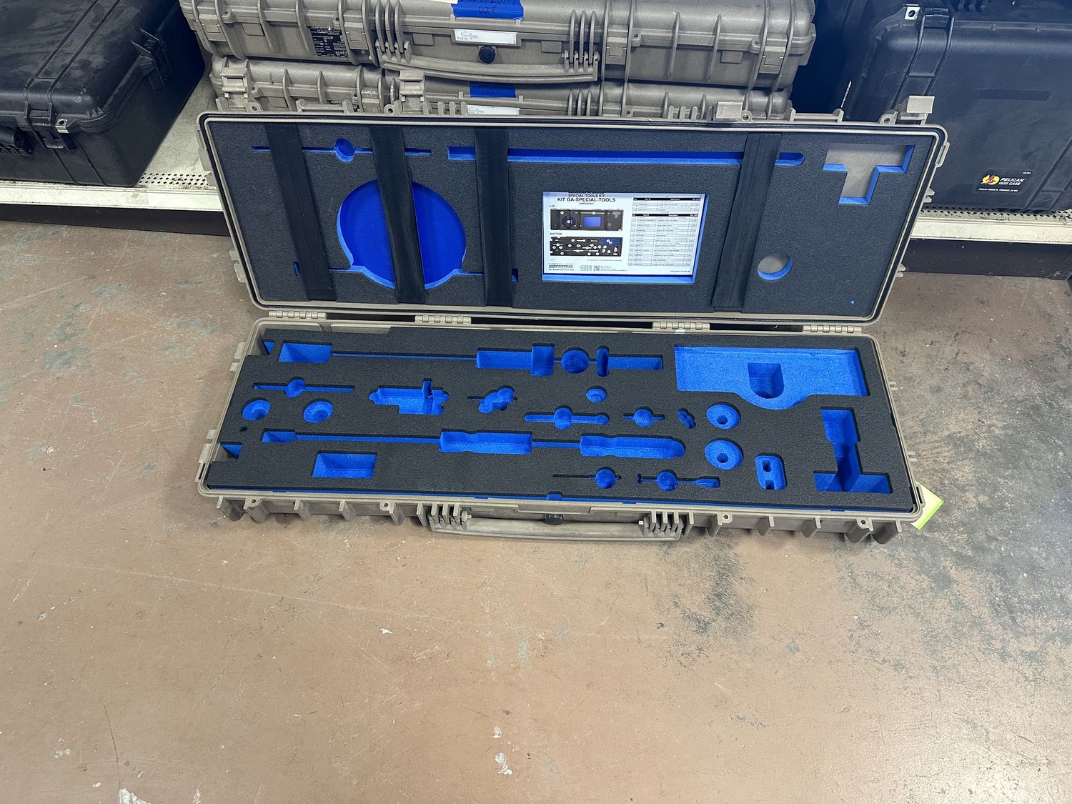 KipperTools Long Hard Case – Military Aircraft Tool Case